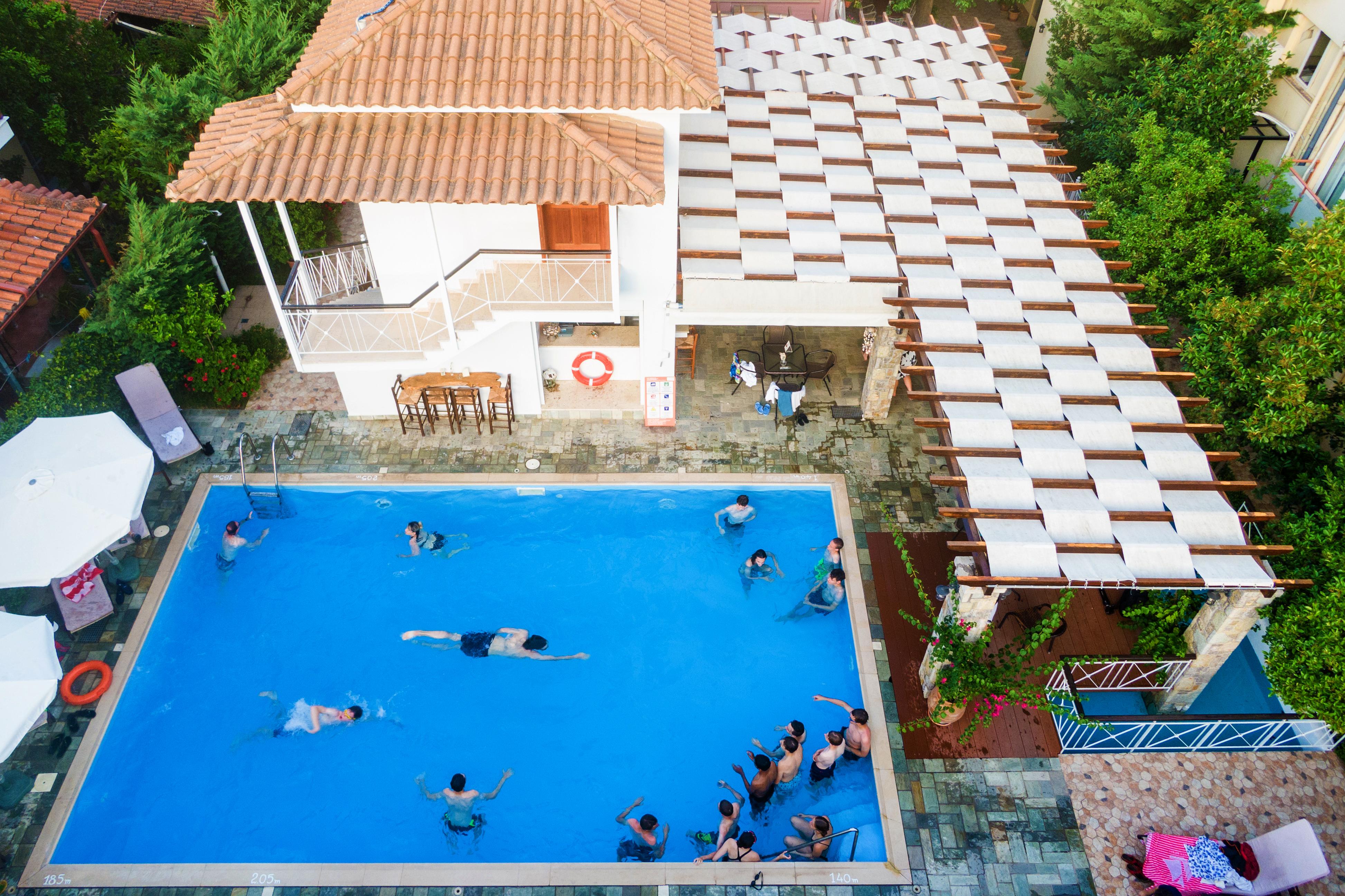 Neda Hotel Olümpia Kültér fotó